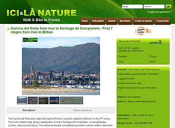 camino del norte the northern route from irun to santiago