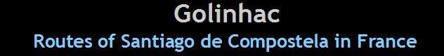 road santiago compostela france golinhac