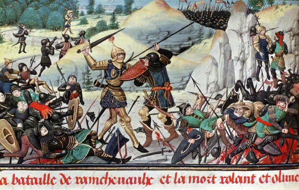 battle of roncevaux and death of roland
