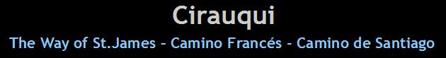 cirauqui the way of st james ici et la nature
