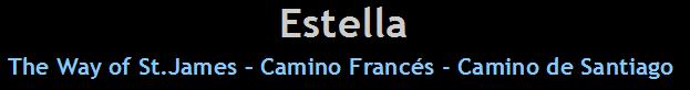 Estella ici et la nature route santiago