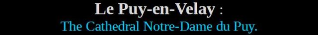 le puy cathedral notre-dame