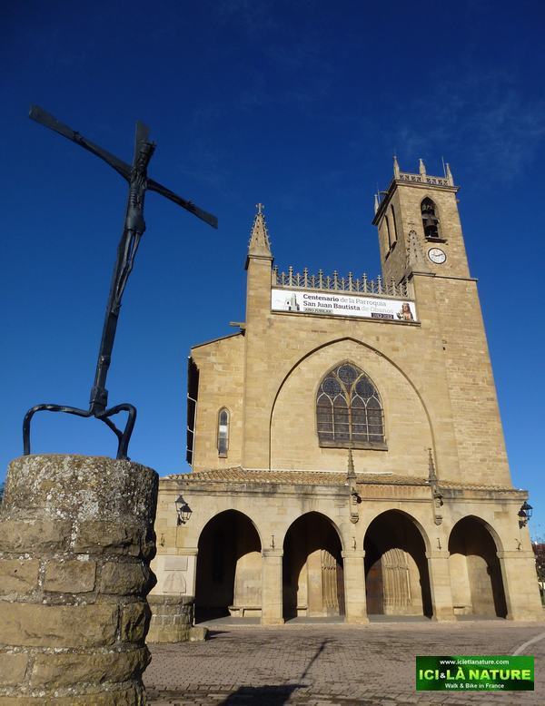 obanos camino santiago ici et la nature