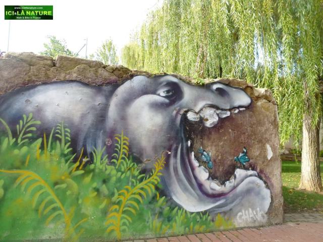 walking camino ici et la nature logrono