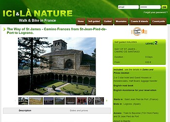 Way of st james camino frances to st jean to logrono