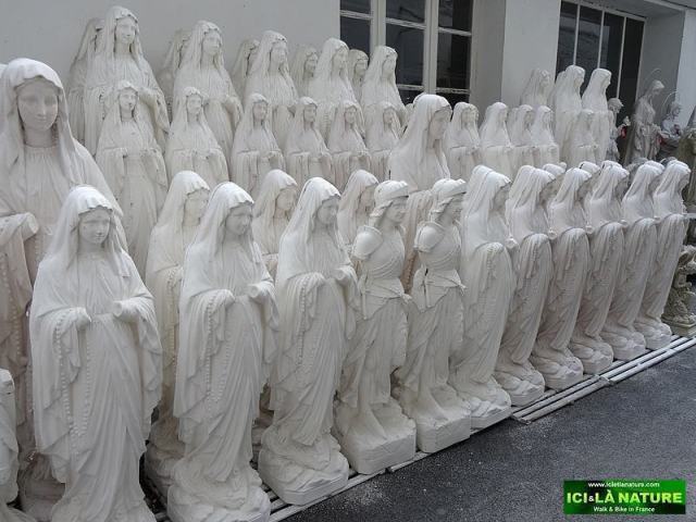 62-lourdes factory religious statues