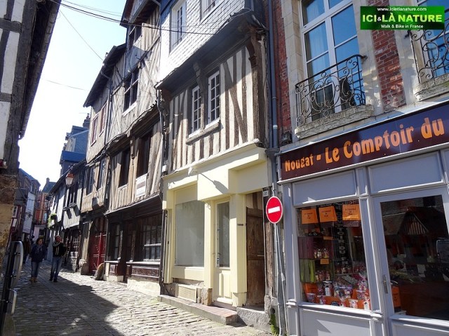 44-sainte catherine church paved streets normandy honfleur