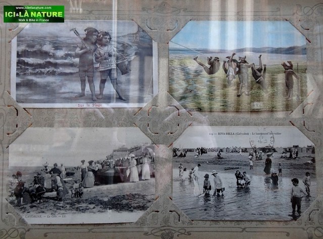 59-art gallery old postcard honfleur normandy