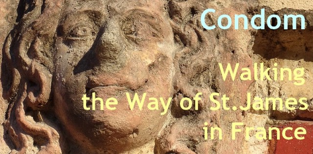 condom walking the way of st.james in france