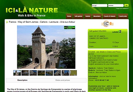 Way of st James cahors lectoure aire sur adour