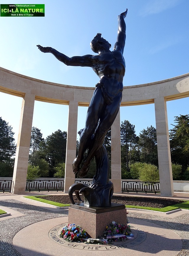 06-22-foot statue spirit of american youth memorial normanady