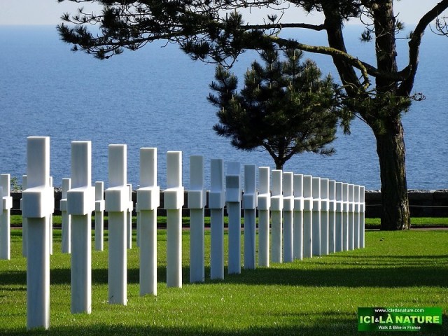 16-Normandy American cemetery 1944