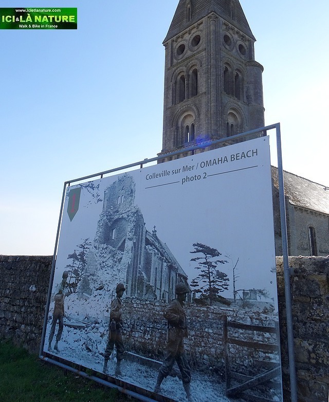 25-hiking normandy beaches colleville