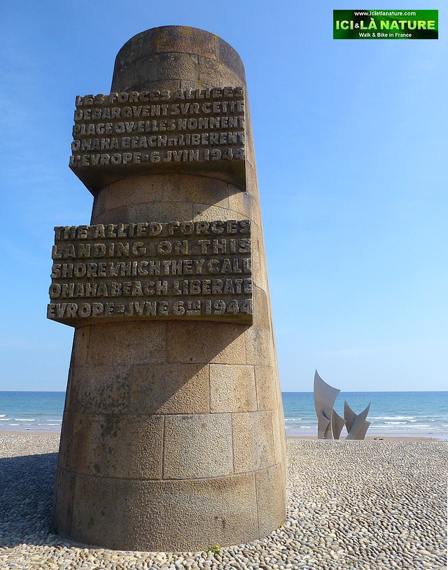 05-omaha beach allied monument