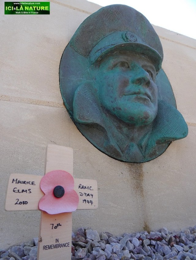 09-Winston Churchill monument gold beach 1944