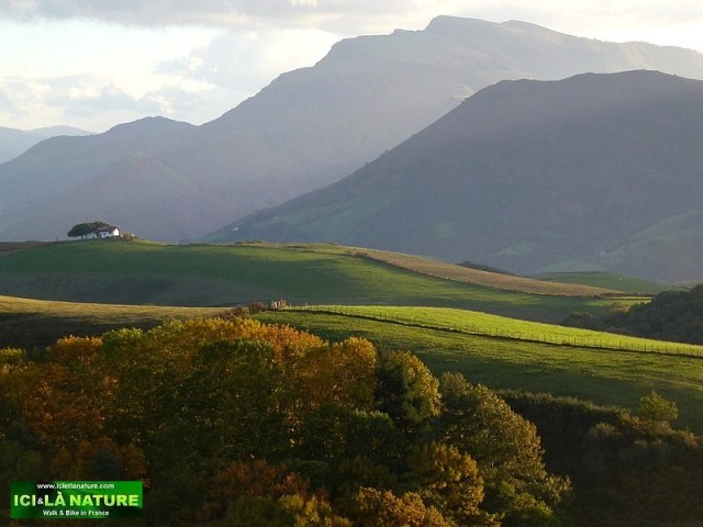 pictures france mountain basque country landscape