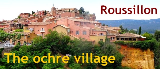 the ochre village france roussillon