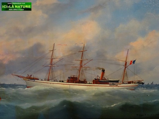 63-french frigate isere statue of liberty1885