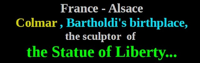 colmar birthplace of Bartholdi