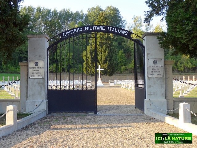 cimitero militare itiliano de soupir world war in france