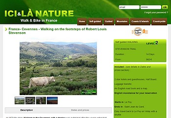 hiking the stevenson trail way in france cevenns