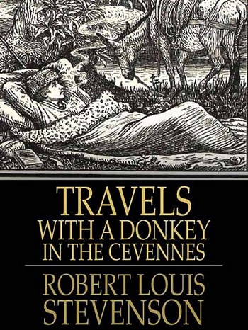 Stevenson travels with a donkey in the cevennes