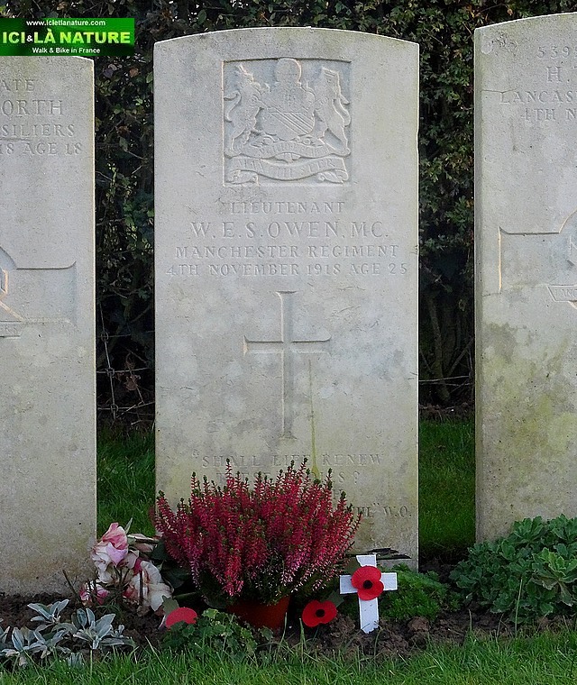 wilfred owen grave final resting france