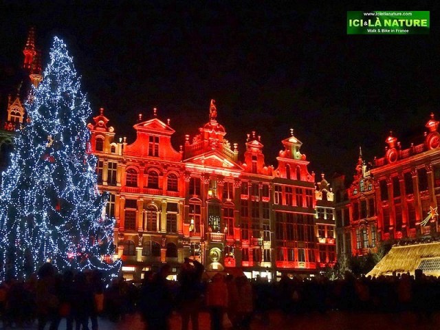 52-brussels grand place by nignt