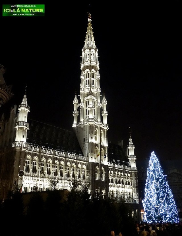 54-christmas time brussels grand place