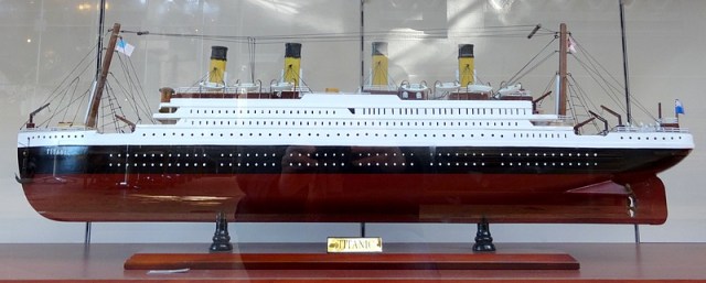 01- maquette du titanic