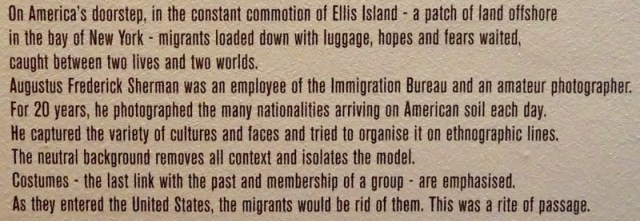 20 - immigration bureau augustus frederick Shermanellis island