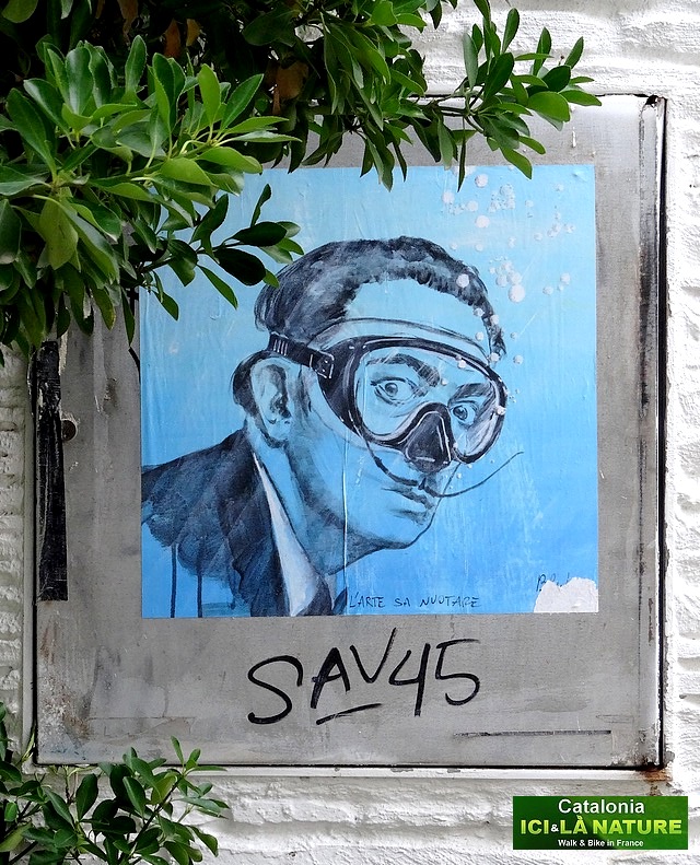 60- portrait picture Dali spain