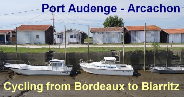cycling from Bordeaux to Biarritz