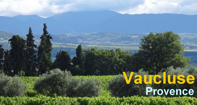 Paysage Provence Vaucluse