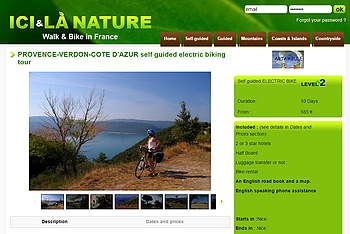 selfguided electric biking tour provence verdon cote azur