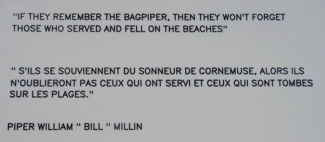 53-If thery remember the bagpiper, then they won't forget ....