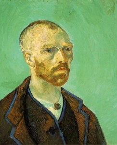 54-van gogh in arles Self-portrait dedicated to Paul Gauguin