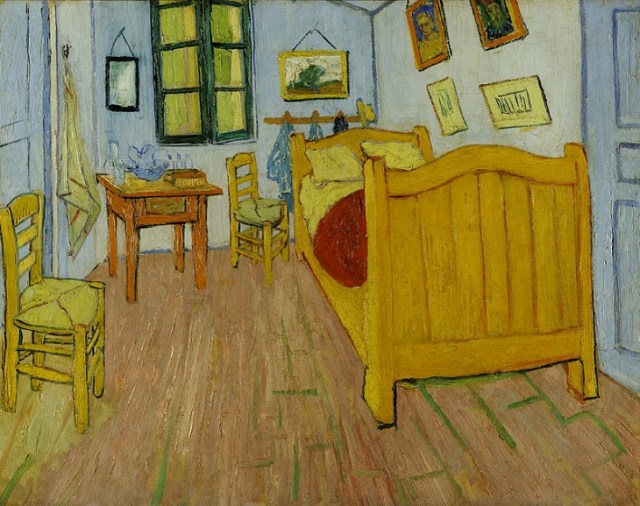58-VAN GOGH Bedroom in Arles