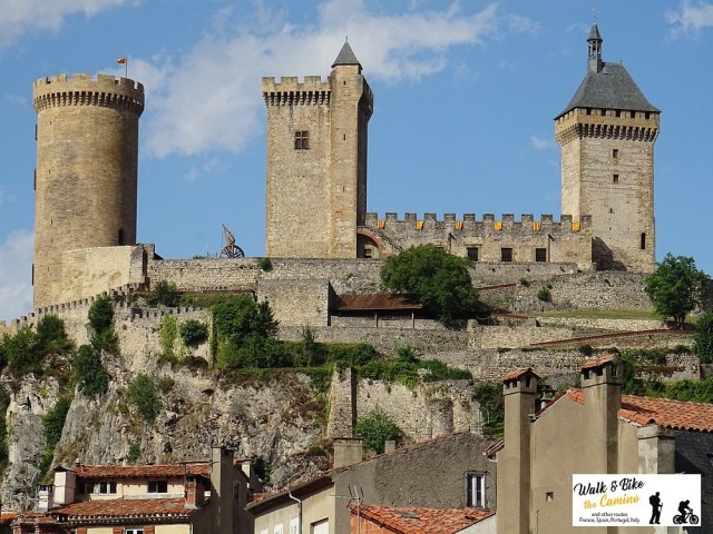 19- foix medieval castle france